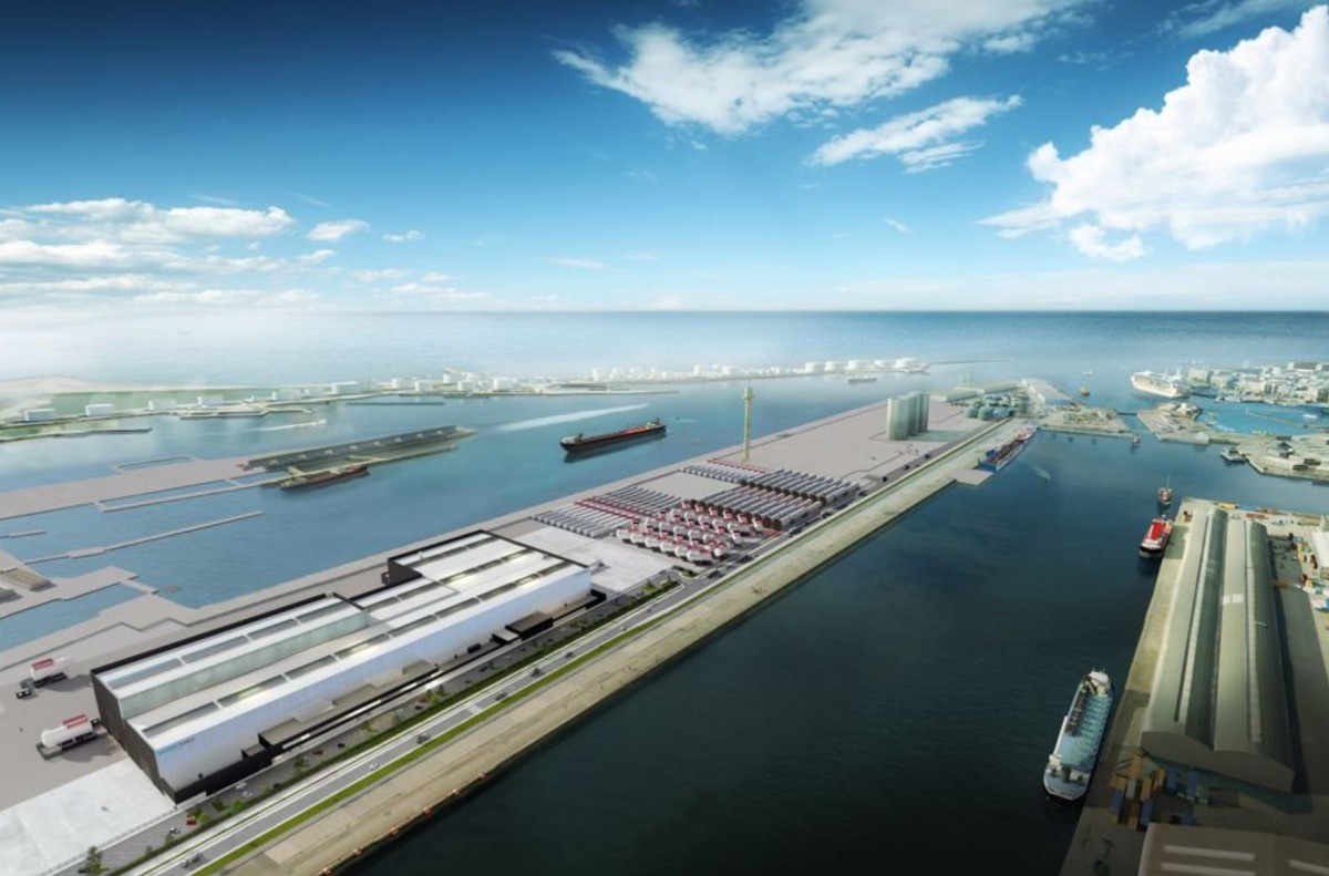 Une future usine d’éoliennes au Havre